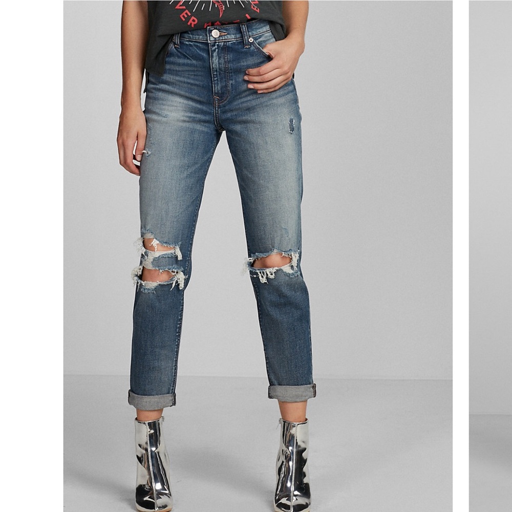 NWT Express Girlfriend Jeans